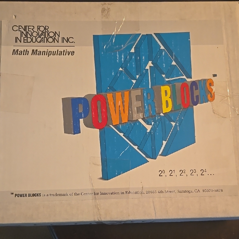 Power Blocks Math Manipulative Set